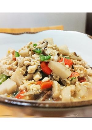 たっぷり野菜と豆腐と卵の鶏そぼろ煮-レシピのメイン写真