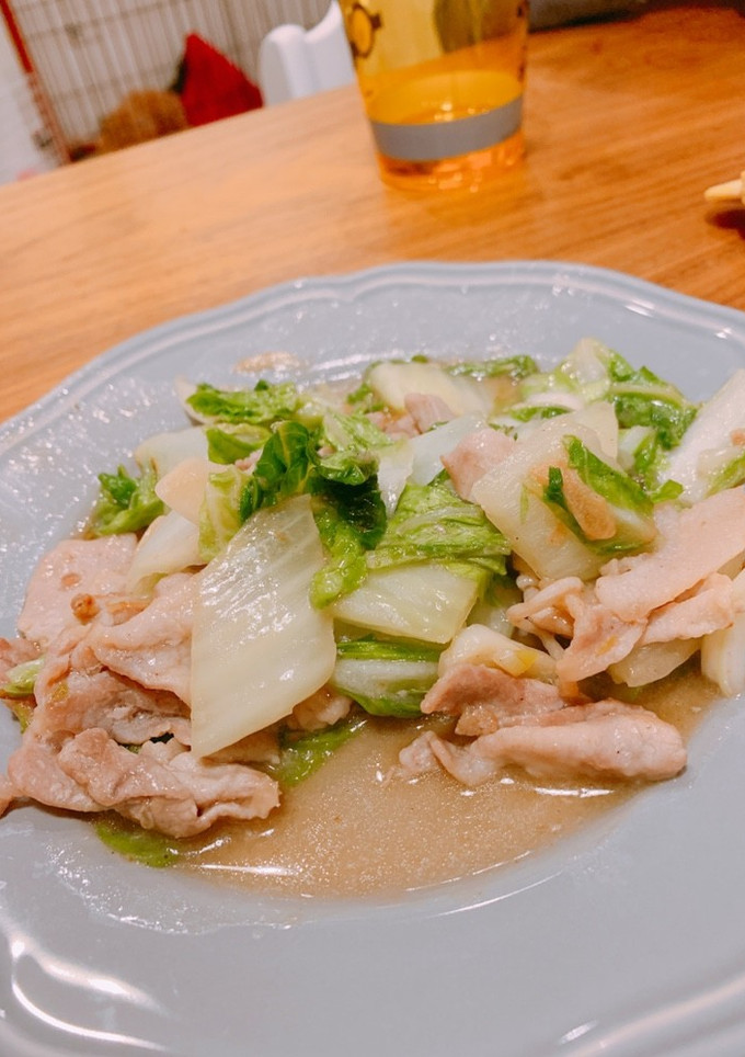 豚と白菜のにんにく塩炒め-レシピのメイン写真