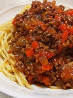 挽き肉たっぷり♪簡単ミートソース-レシピのメイン写真