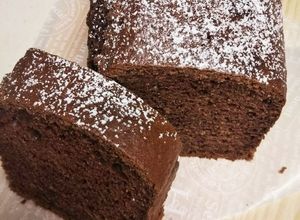 簡単♪生クリームでココアパウンドケーキ-レシピのメイン写真