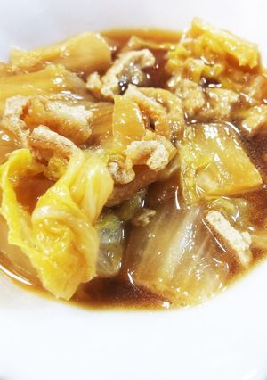 適当！ご飯がめちゃ進む白菜の菜焼き-レシピのメイン写真