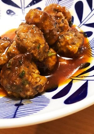 【卵無し】簡単ミートボール♪-レシピのメイン写真