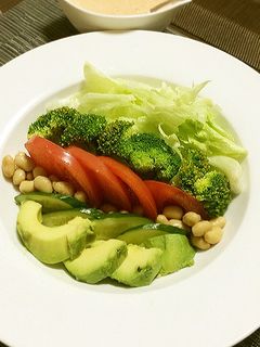 オーロラソースで♪「サラダディッシュ」-レシピのメイン写真