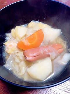 丸ごとキャベツポトフ♡圧力鍋♡-レシピのメイン写真