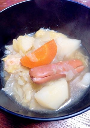 丸ごとキャベツポトフ♡圧力鍋♡-レシピのメイン写真