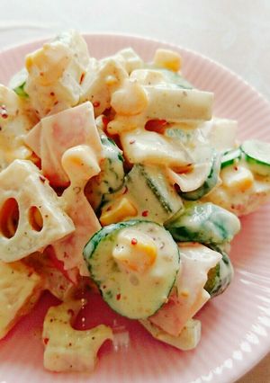 蓮根のシャキシャキサラダ-レシピのメイン写真
