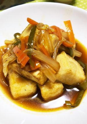 お豆腐南蛮(´u`* )♡ｳﾏｰ-レシピのメイン写真
