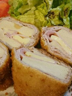 がっつり☆高野豆腐のミルフィーユ風カツ-レシピのメイン写真