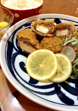 絹揚げの肉巻きフライ♡梅紫蘇風味-レシピのメイン写真