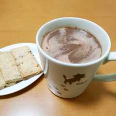 A picture of バレンタイン☆レンジでホットチョコレート.