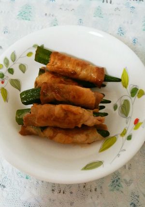 簡単！オクラの豚肉巻き-レシピのメイン写真