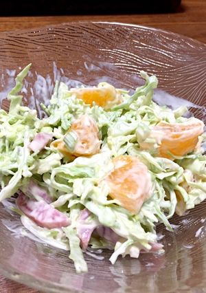 マヨなのにさっぱり★オレンジサラダ-レシピのメイン写真
