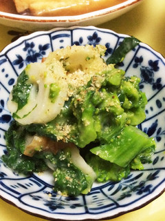 菜の花とちくわの酢みそ和え☆-レシピのメイン写真