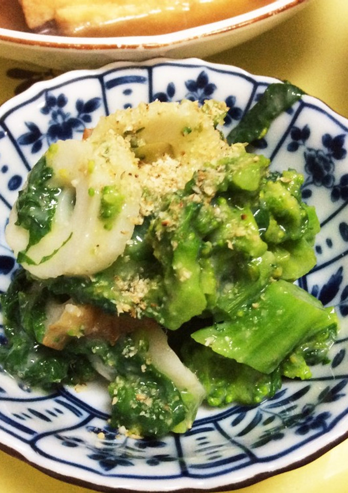 菜の花とちくわの酢みそ和え☆-レシピのメイン写真