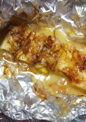 ねぎのホイル焼き〜味噌＆チーズ添え〜-レシピのメイン写真