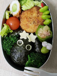キャラ弁初級者向!ひつじのショーン弁当2-レシピのメイン写真