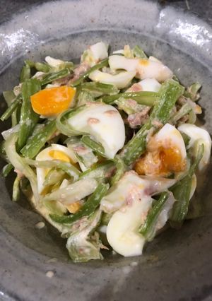 セロリとゆで卵のサラダ-レシピのメイン写真