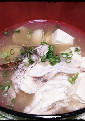 〝Minaさん家の鯛 アラ汁〟-レシピのメイン写真