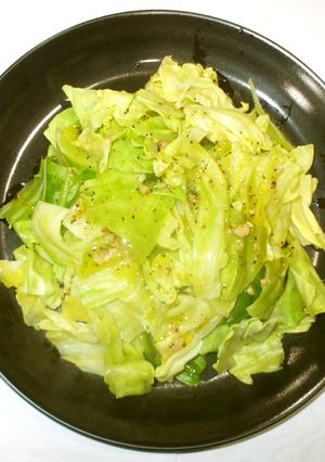 キャベツの塩蒸し♪簡単粒マスドレッシング-レシピのメイン写真