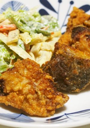 サバのカレー粉竜田揚げ♪スパイシーで美味-レシピのメイン写真