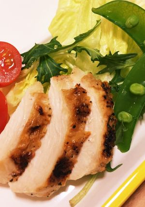 低糖質☆*:.むね肉でグリルチキン-レシピのメイン写真