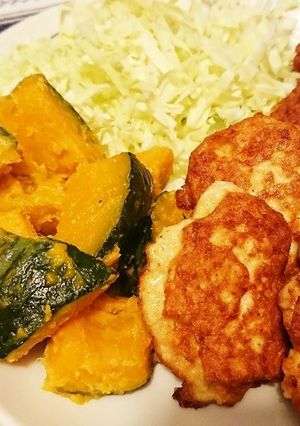 簡単付け合わせ♪味噌バターかぼちゃ-レシピのメイン写真