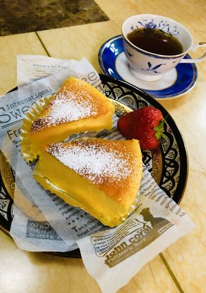簡単！板チョコでチーズケーキ！-レシピのメイン写真