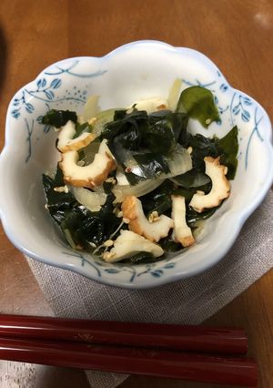 あと一品！すぐできる簡単ワカメの酢の物-レシピのメイン写真