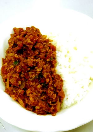 福豆キーマカレー-レシピのメイン写真