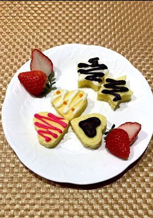 一口ケーキ♡バレンタインやホワイトデーに-レシピのメイン写真