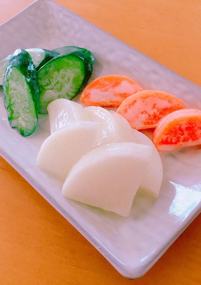 減塩✤ヨーグルトで！ぬか漬け目指す生野菜-レシピのメイン写真