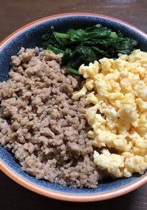 三色丼-レシピのメイン写真