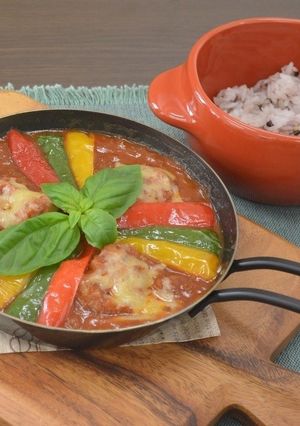 鶏もも肉のヘルシートマト煮-レシピのメイン写真