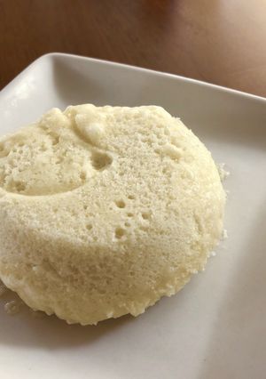 卵なし✳︎レンジむしぱん-レシピのメイン写真