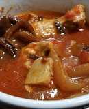 天然キノコと手羽元肉のトマト煮・激旨＾＾