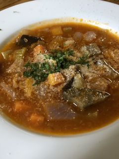 余り物野菜でも出来るミネストローネ-レシピのメイン写真