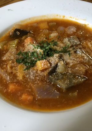 余り物野菜でも出来るミネストローネ-レシピのメイン写真