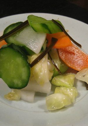 野菜のお漬物-レシピのメイン写真