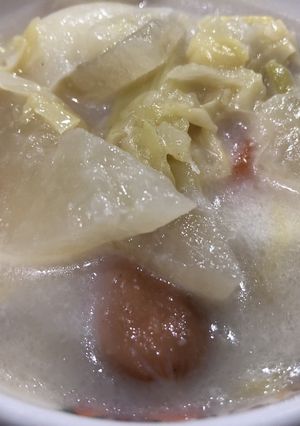 牛乳ちゃんぽんの野菜煮-レシピのメイン写真