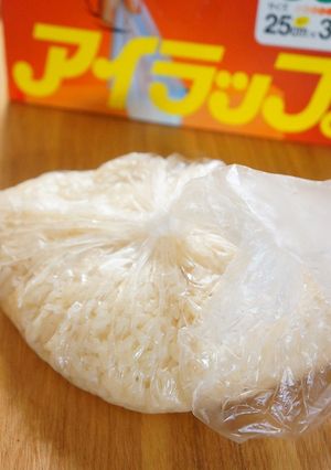 非常時に！アイラップでゆで炊飯-レシピのメイン写真