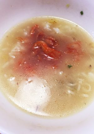 サッポロ一番塩ラーメンでシメキムチクッパ-レシピのメイン写真