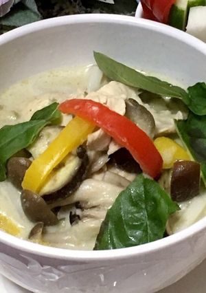 辛いの苦手でも大丈夫♫グリーンカレー-レシピのメイン写真