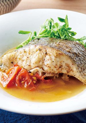 白身魚のうまだし蒸し-レシピのメイン写真