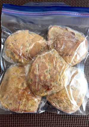 離乳食9ヶ月:手づかみ欲張りホットケーキ-レシピのメイン写真