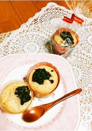 チョコレートカスタード♡マフィン-レシピのメイン写真