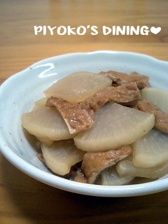 レンジで簡単♪大根といなりあげの煮物-レシピのメイン写真