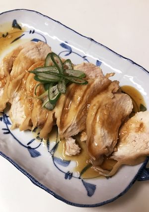 しっとり柔らか鶏むね肉のすし酢煮-レシピのメイン写真