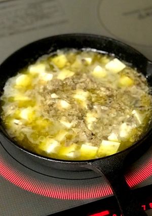 豆腐と鯖缶のアヒージョ ♪-レシピのメイン写真