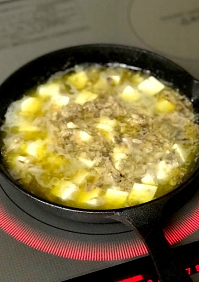 豆腐と鯖缶のアヒージョ ♪-レシピのメイン写真