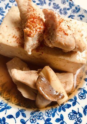 鶏むね肉の中華風肉豆腐-レシピのメイン写真